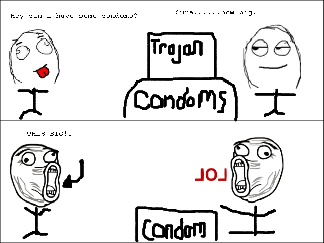 Senior reccomend Hilarious condom joke