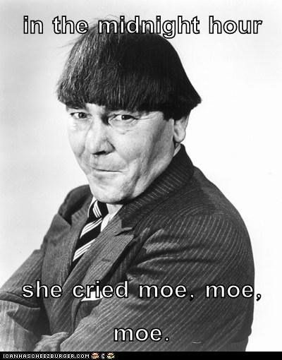 In the midnight hour she cried moe