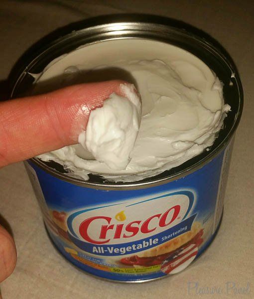 Is crisco safe during anal play