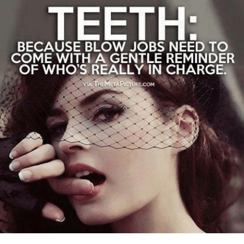 Jobs need a blow job