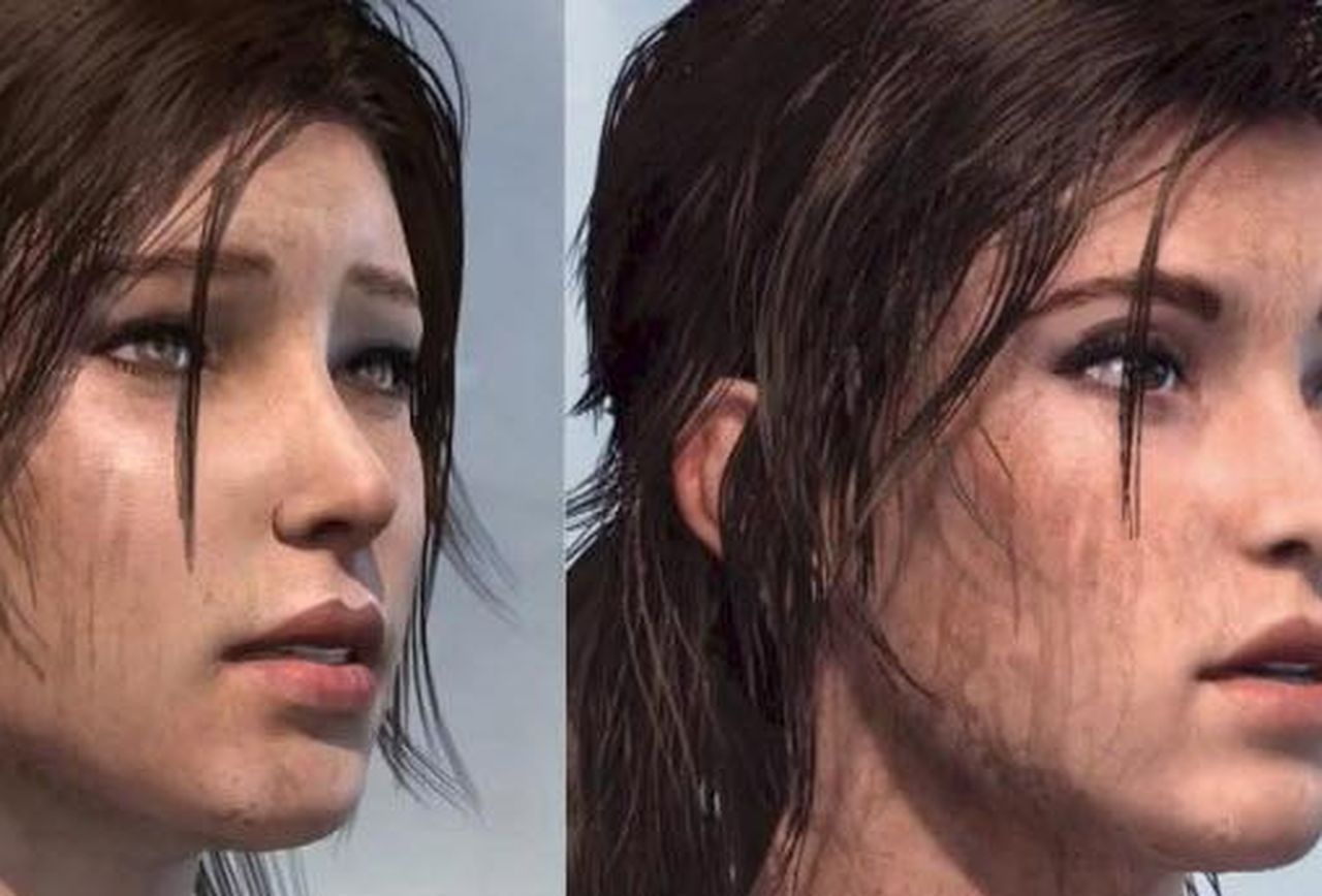 best of Facial Lara croft