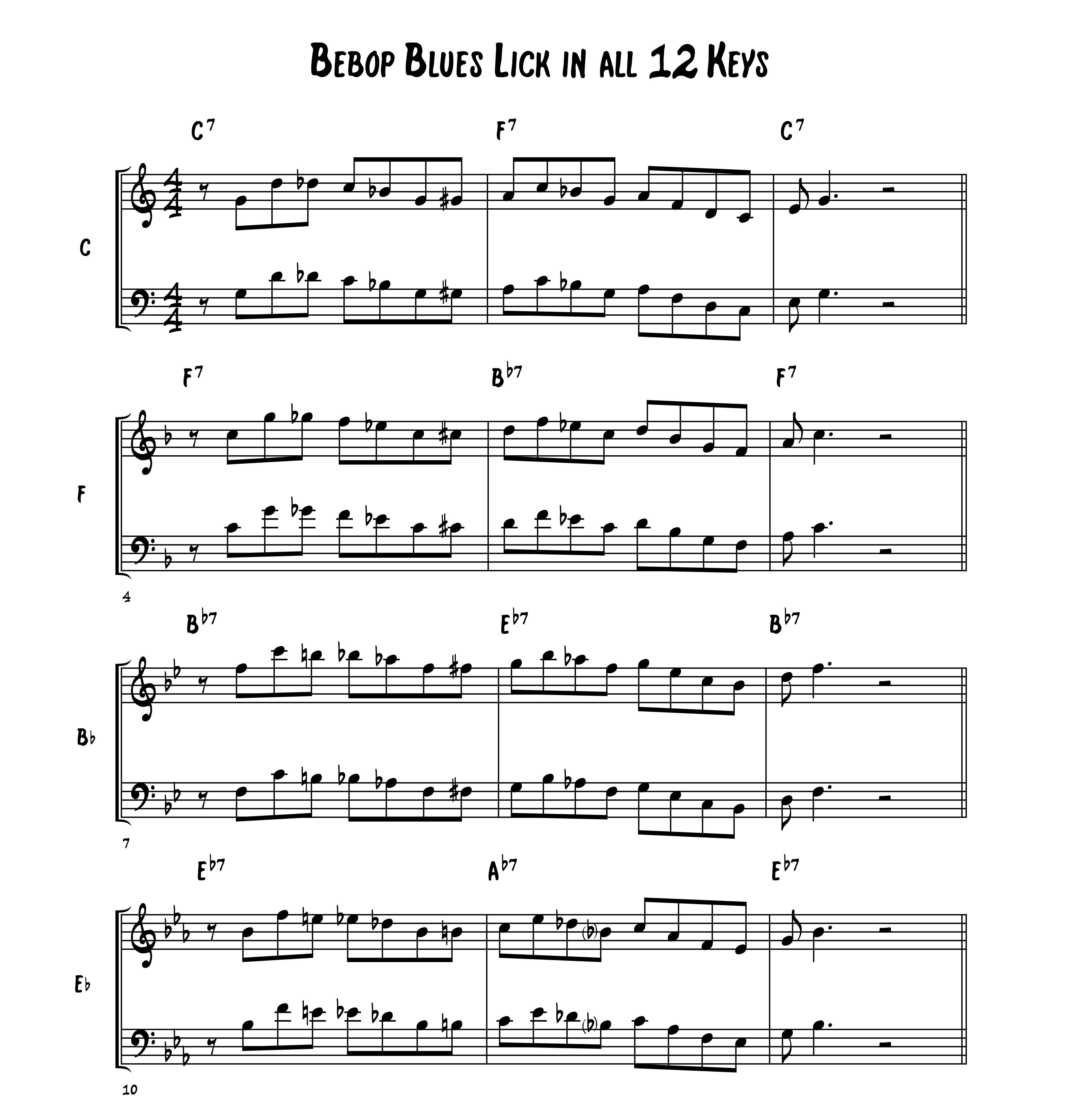 Showboat reccomend Learn a lick