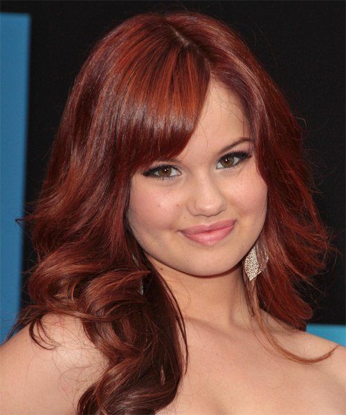 best of Hairstyles bangs Long hair red side with
