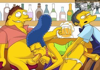 Black W. reccomend Marge sucking cock