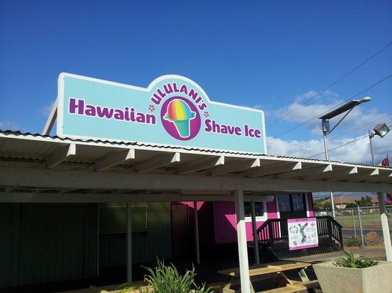 Maui hawaiian shaved ice