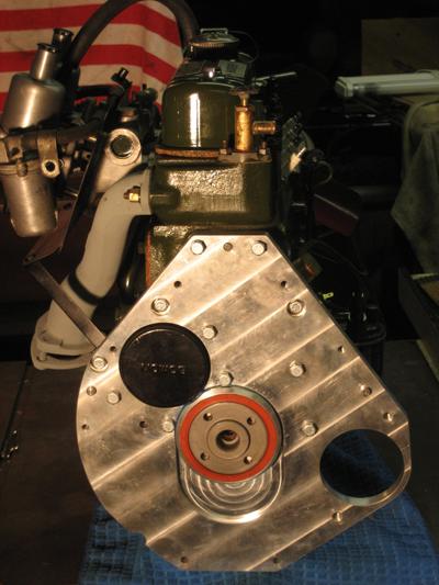 Goose reccomend Morris service garage midget transmission adapter