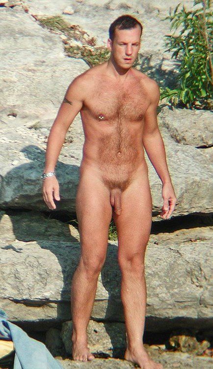 best of Men pictures beach Naked erect on