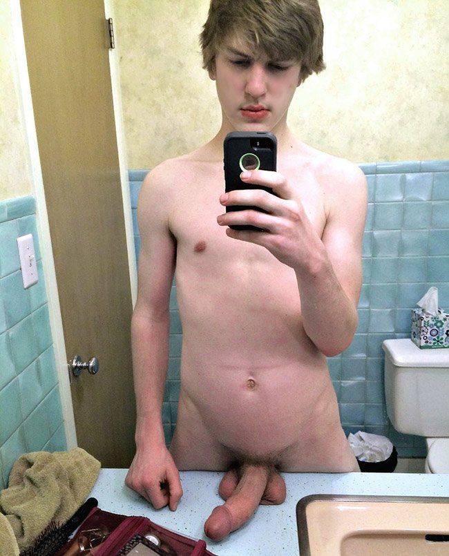 Naked male teen big cock photo