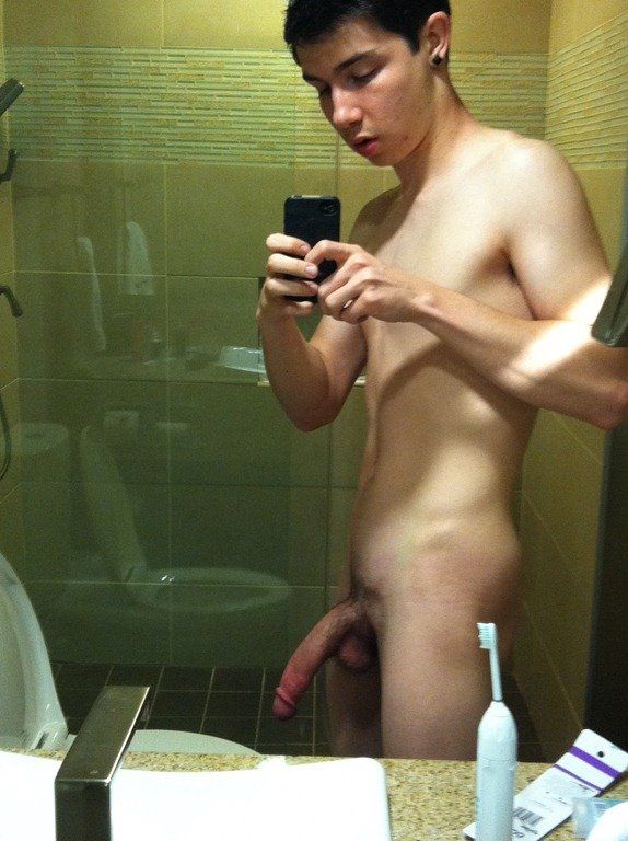 Naked male teen big cock photo