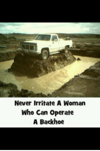 best of Who off owns Never backhoe guy a piss a