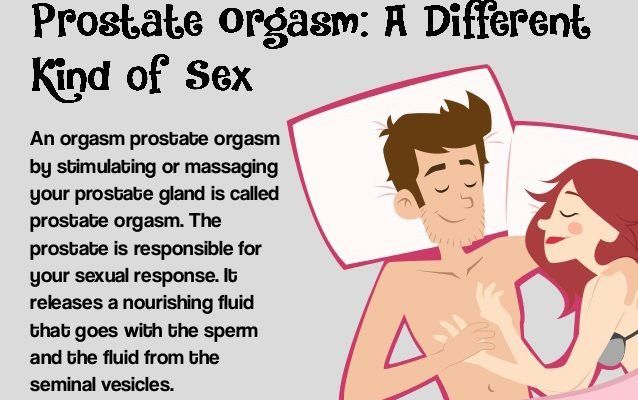 Orgasm and prostate  photo