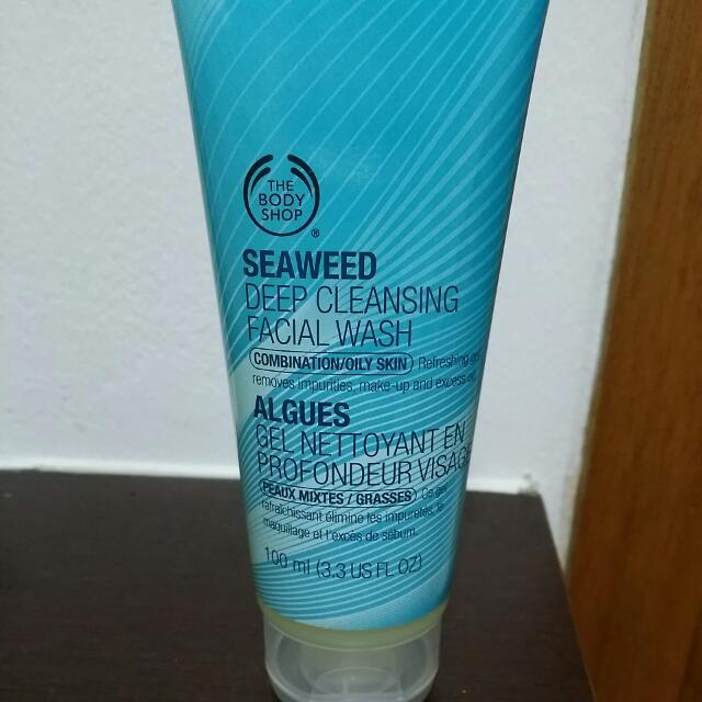best of Wash Seaweed deep cleansing facial
