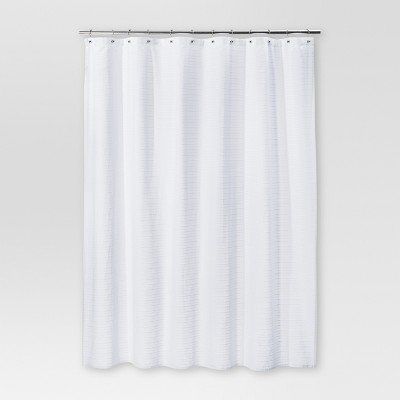 Gecko reccomend Striped cotton shower curtain