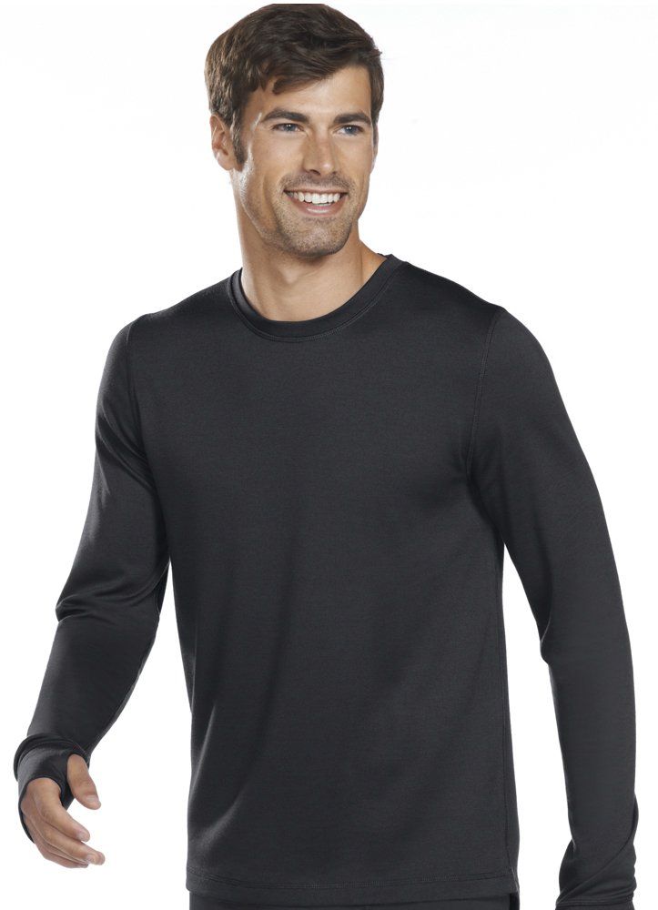 Thermal tees with thumb holes