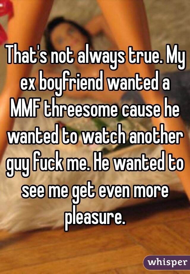 Threesome with ex boyfriend